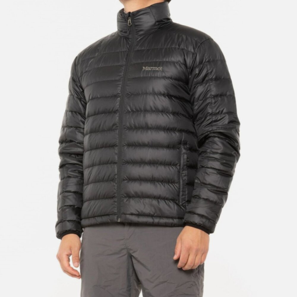 Marmot Azos Men's Down Lightweight Outwear Puffer Winter Black Jacket Size S